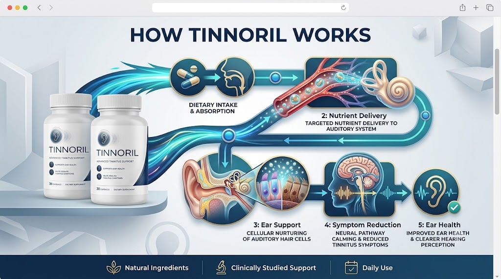 How Tinnoril supports ear wellness